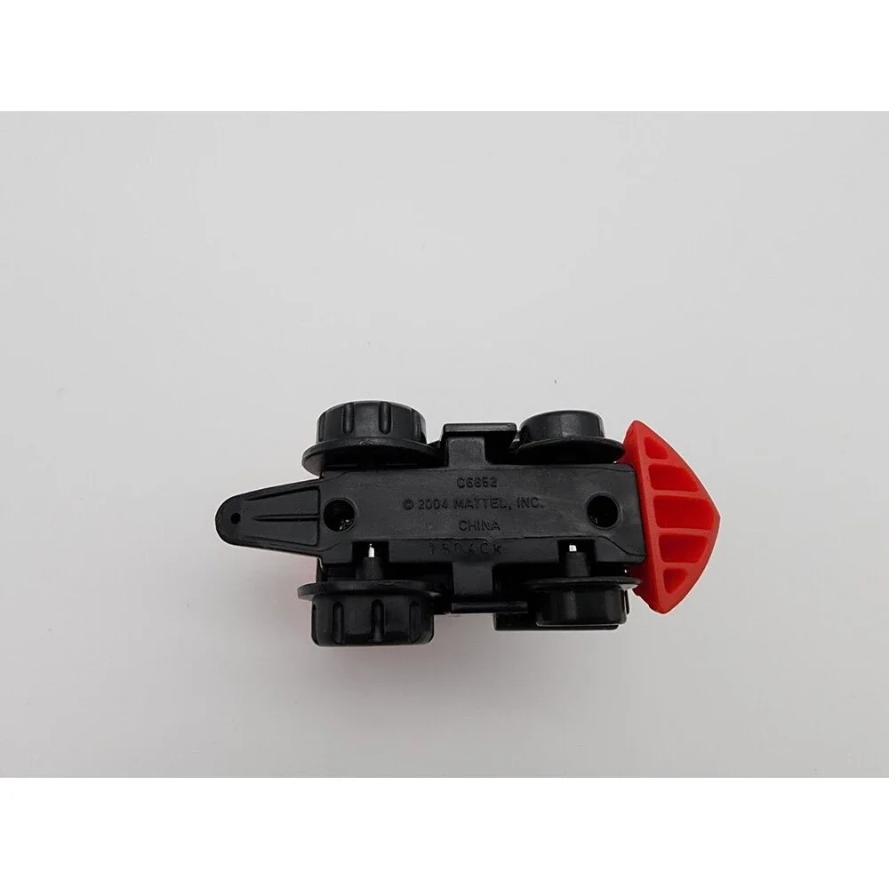 Fisher Price GeoTrax Red Black Steam Train Push Engine With Cargo Cars 3pc Set